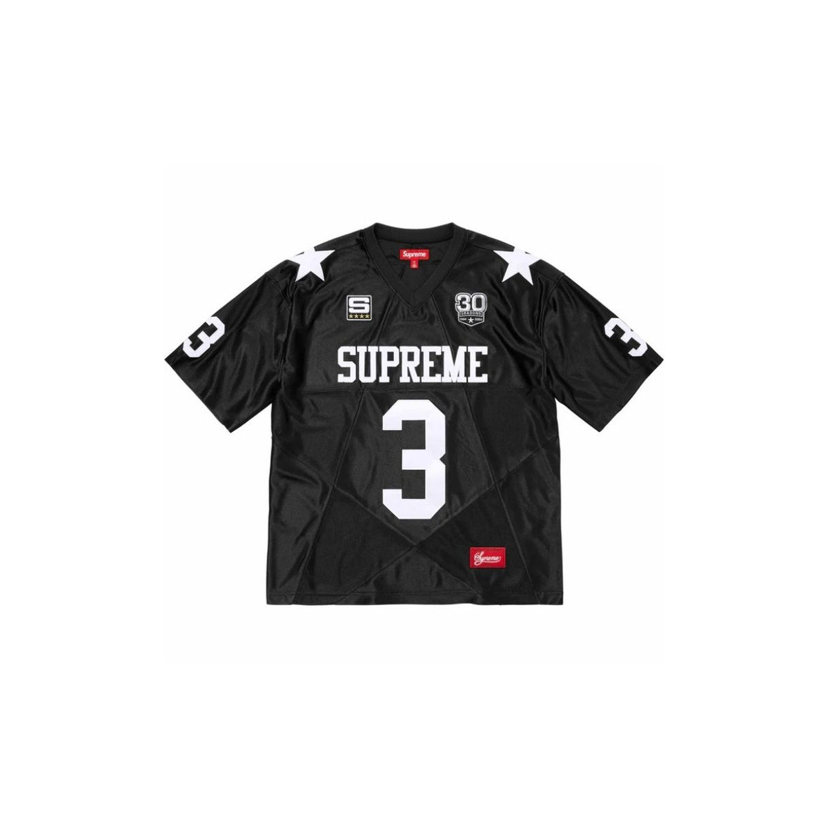 piro様用Supreme Star Football Jersey Black piro様用Supreme Star Football Jersey Black Supreme Star Football