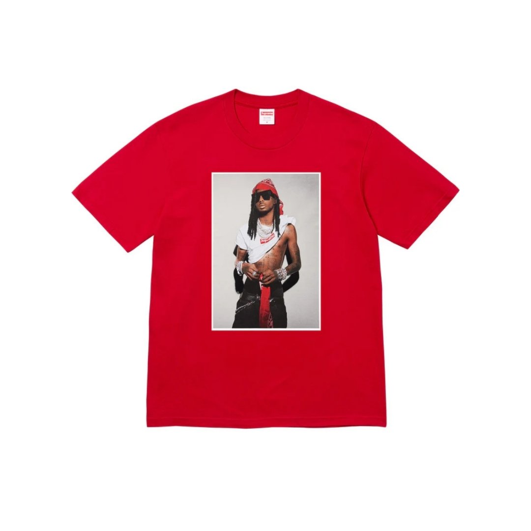 supreme playboy carti Tee フォトT Supreme] Playboy Carti Photo T-shirt! A must-have item for FW25