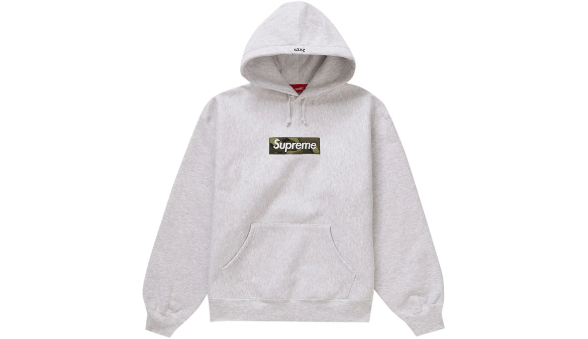 Supreme Box Logo Hoodie Grey