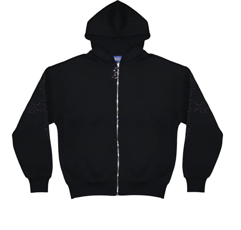 Wanna Unchain Hoodie Black - Mon Elysee