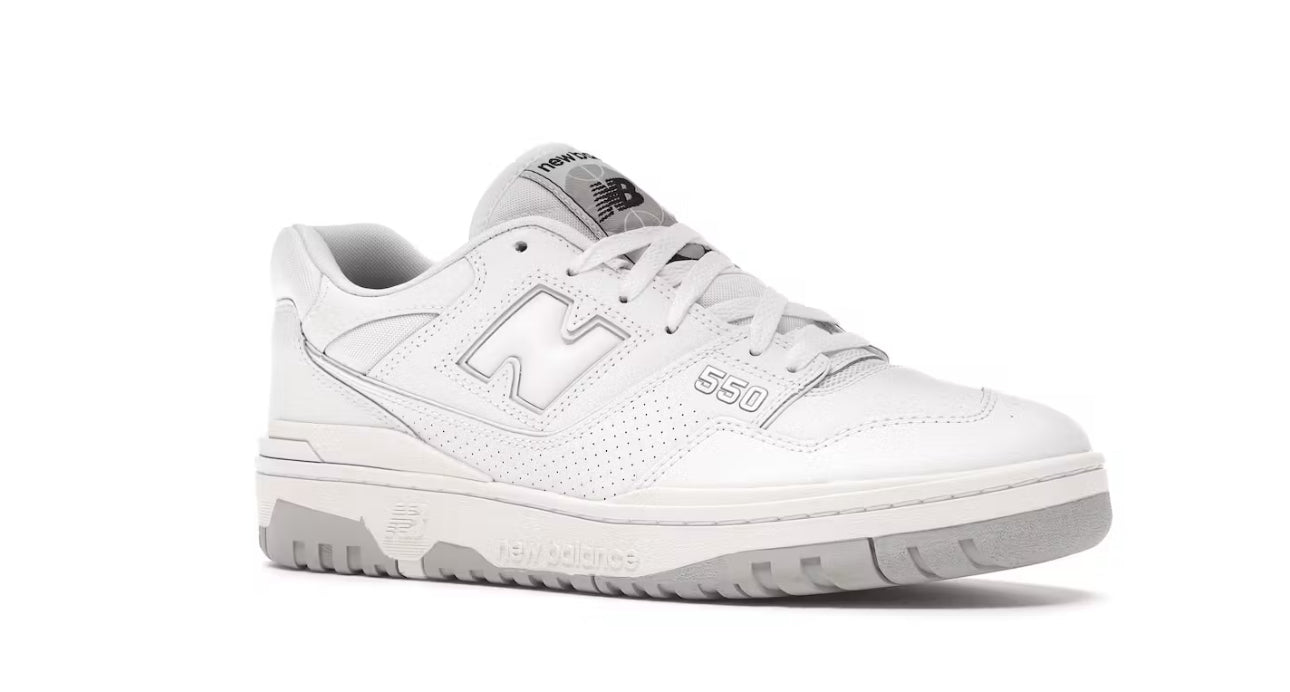 New balance 550 white grey