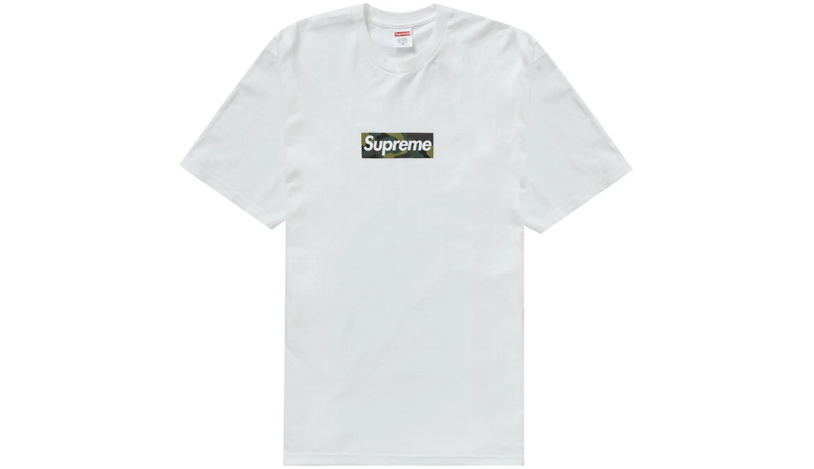 Supreme Box Logo Tee White Camo