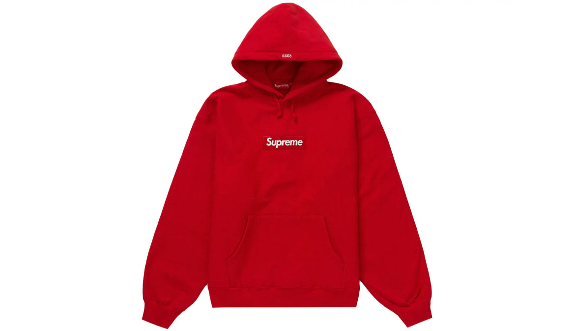 Supreme Box Logo Hoodie Red