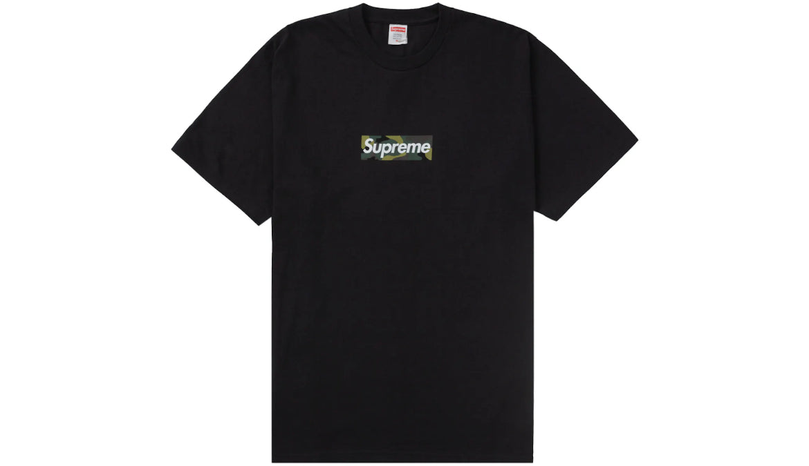 Supreme Box Logo Tee Black Camo