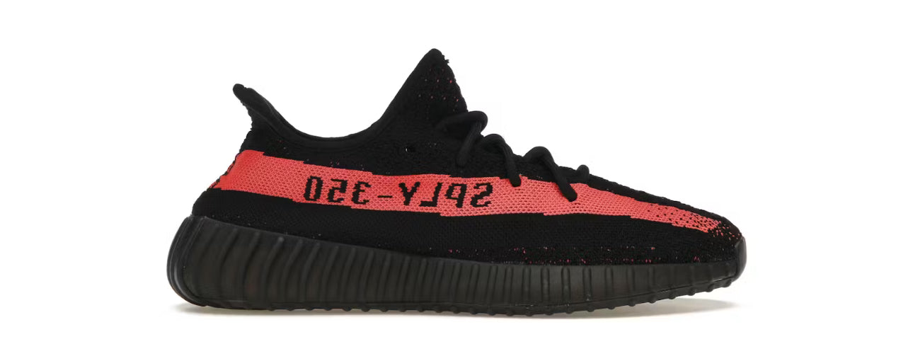 Adidas Yeezy 350 v2 Core Black Red