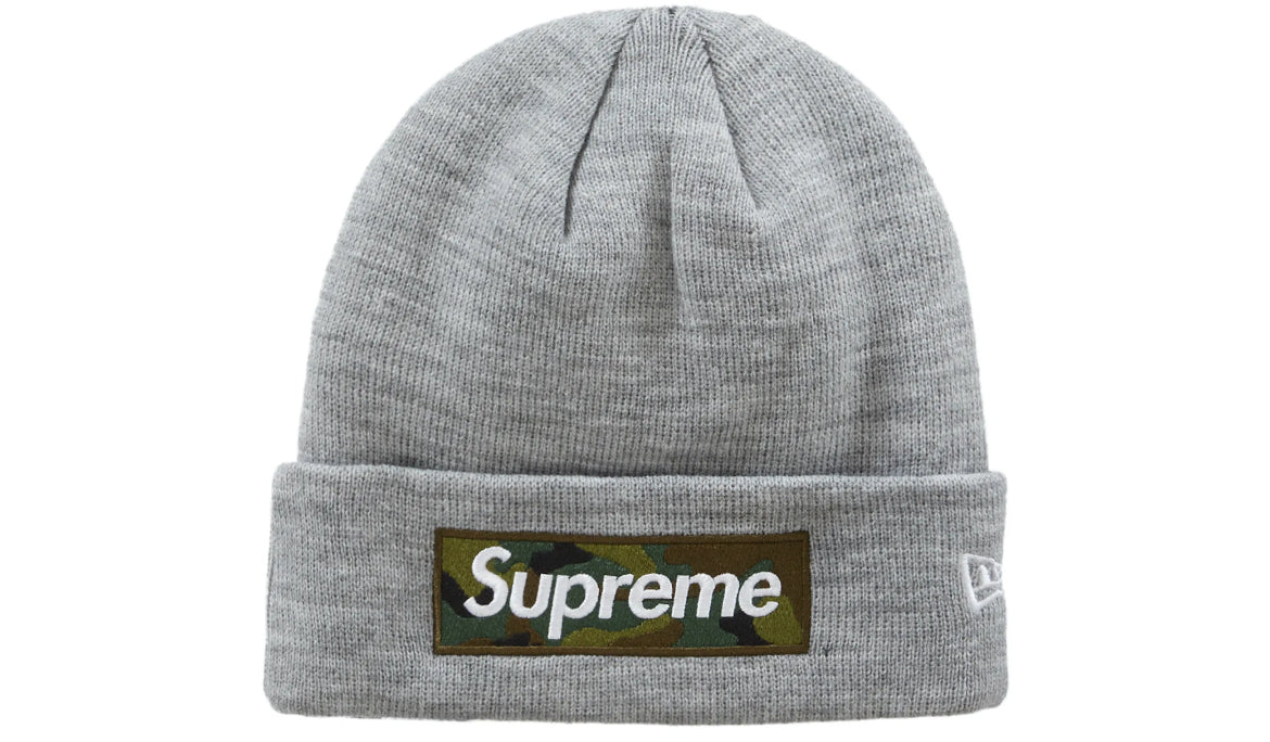 Supreme Box Logo Beanie Grey