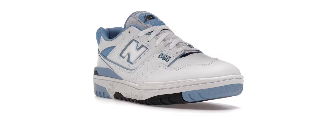 New Balance 550 UNC White University Blue