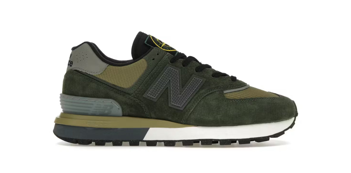 New Balance 574 Legacy Stone Island Dark Green