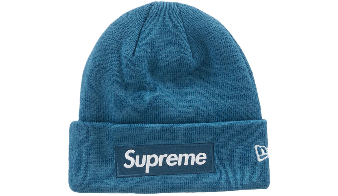 Supreme Box Logo Beanie Blue