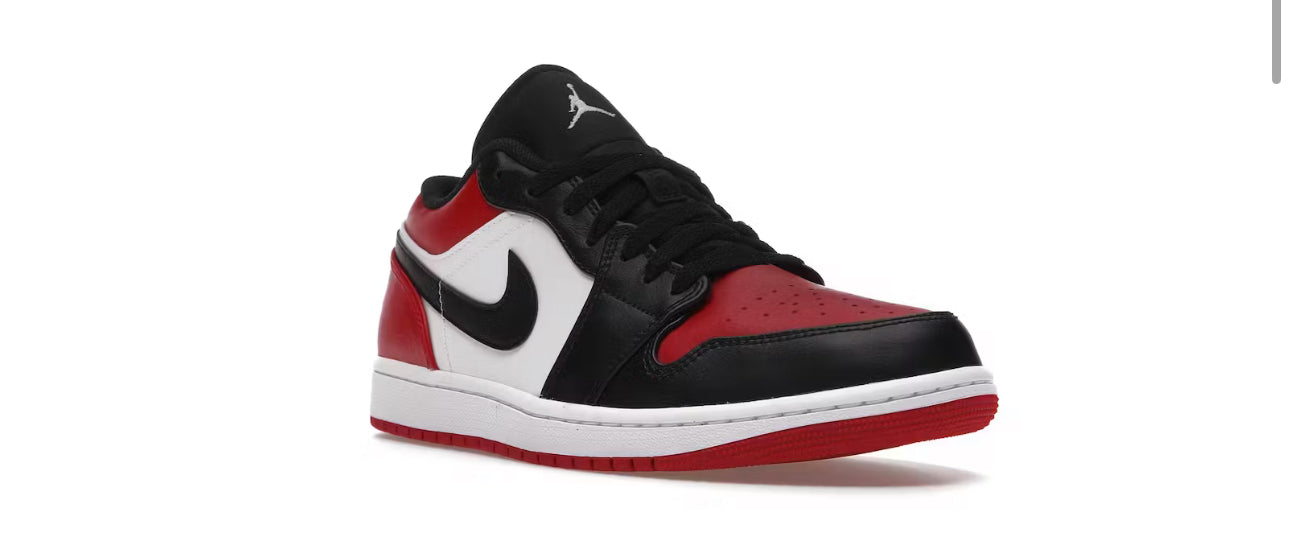 Jordan 1 Low Bred Toe