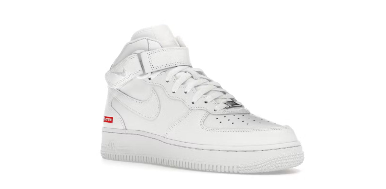 Nike Air Force 1 mid Supreme White