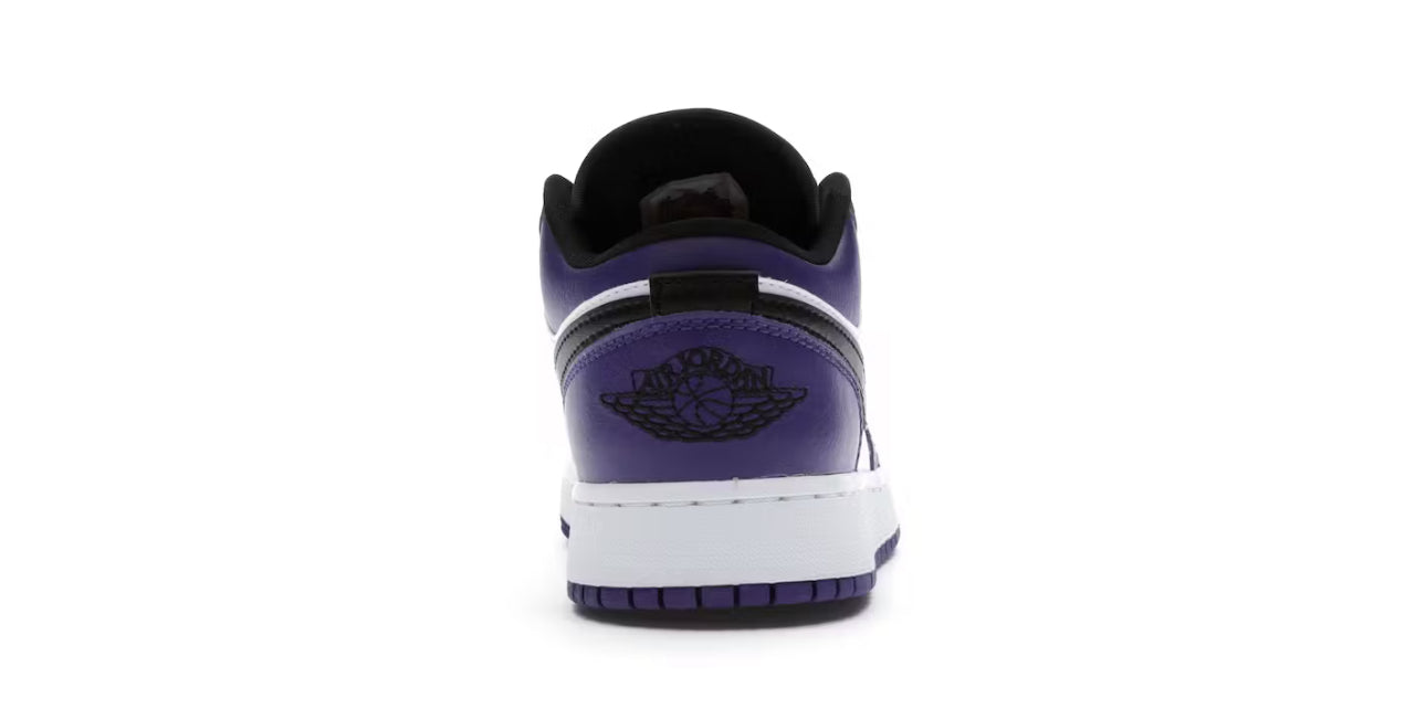 Jordan 1 Low Court Purple White