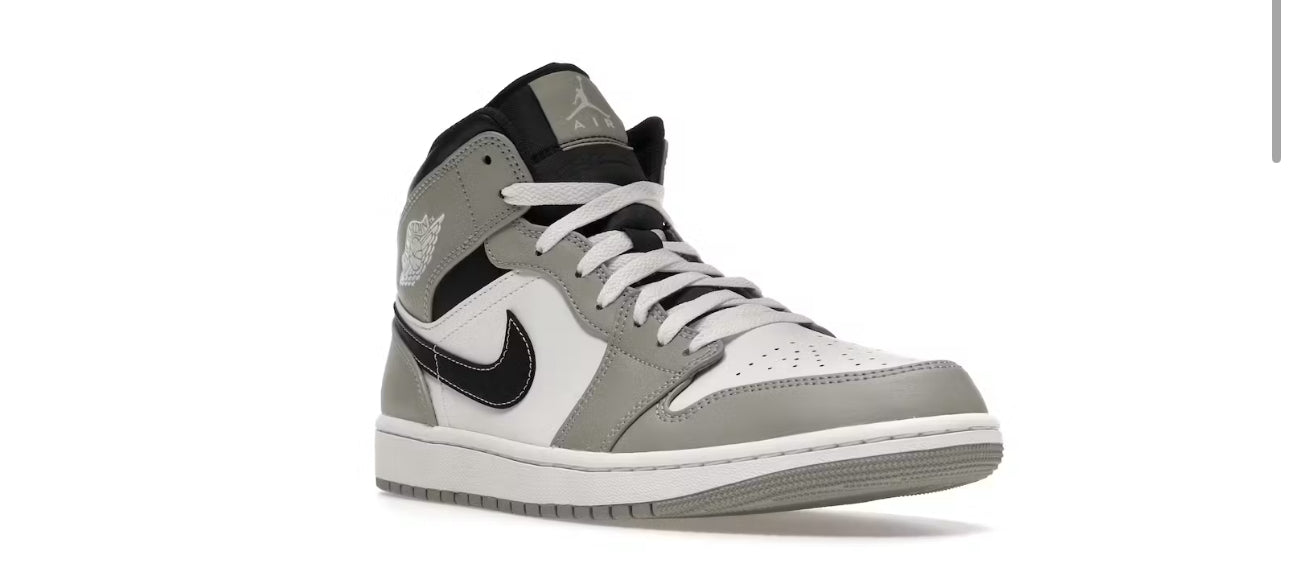 Jordan 1 Mid Light Smoke Grey Anthracite