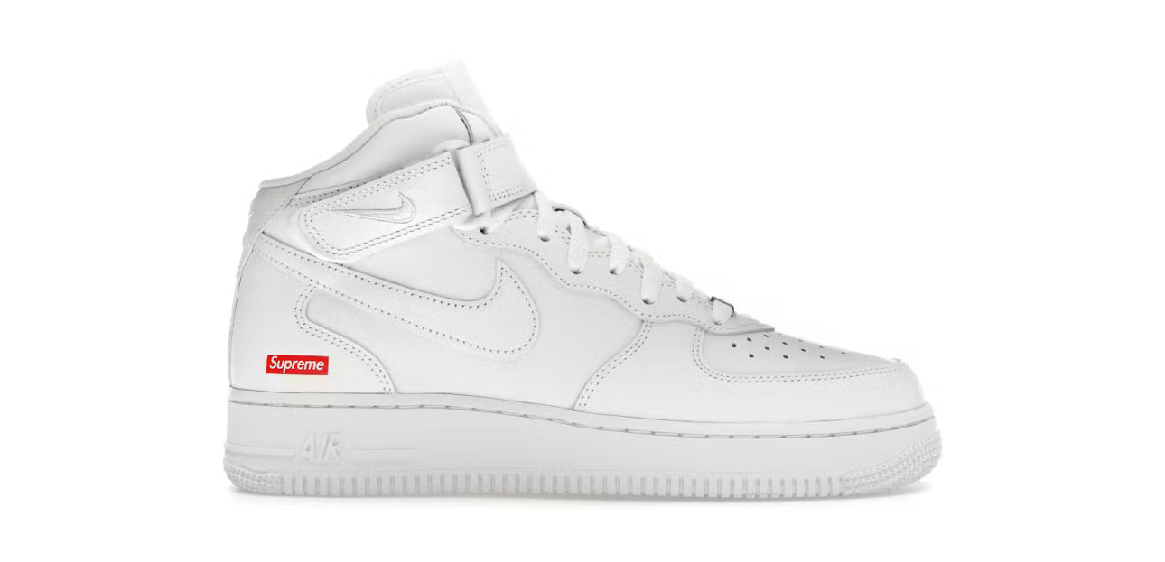 Nike Air Force 1 mid Supreme White