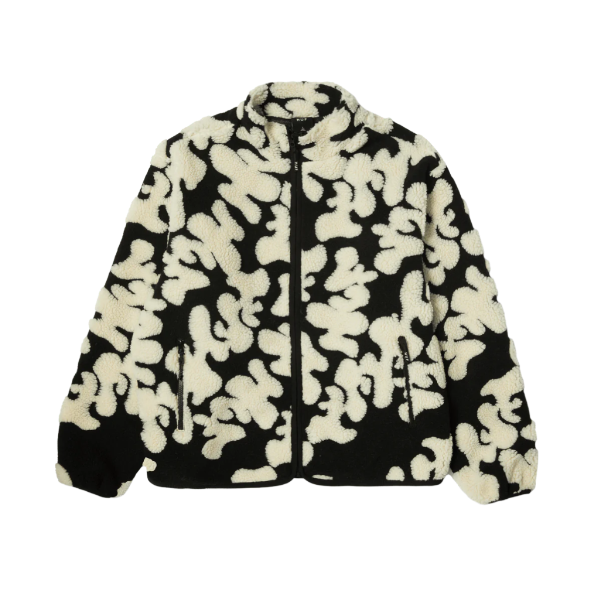 Huf Abstract High Pile Fleece Jacket