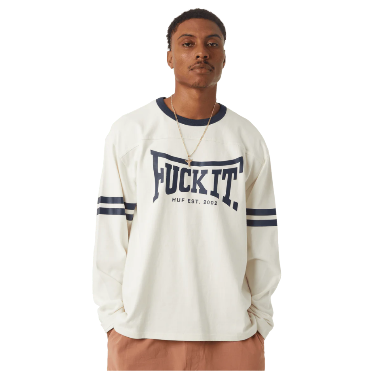 Huf Exeter Long Sleeve Football Shirt