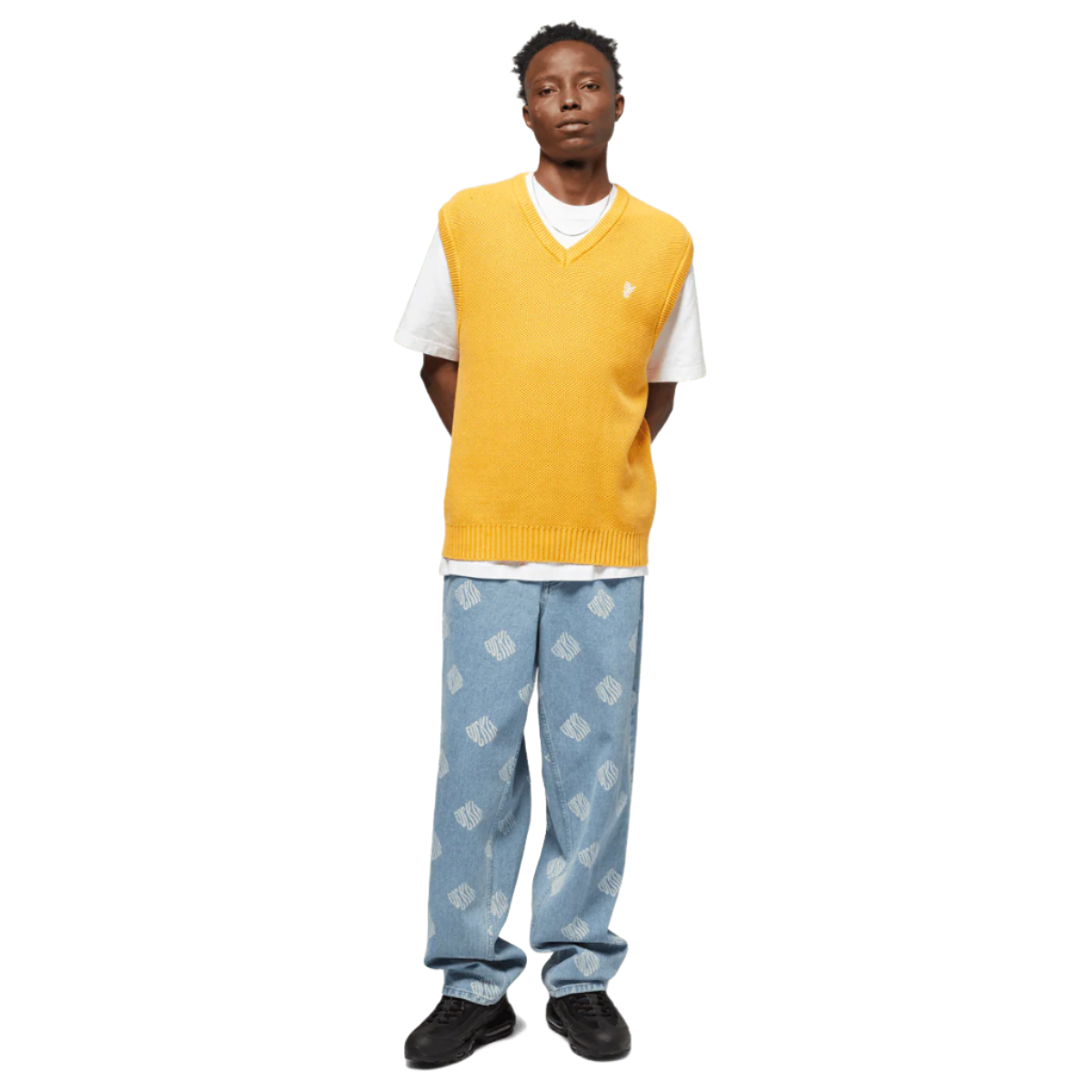 Huf Cromer Print Pant Blue