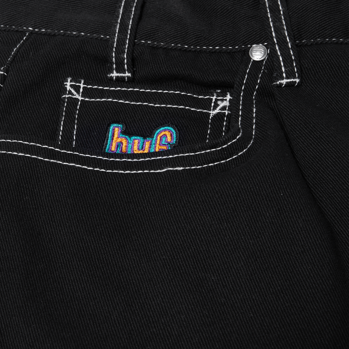 Huf Cromer Pant Black White