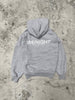 Pure Aesthetic Hoodie Melange Grey Midnight Clothing