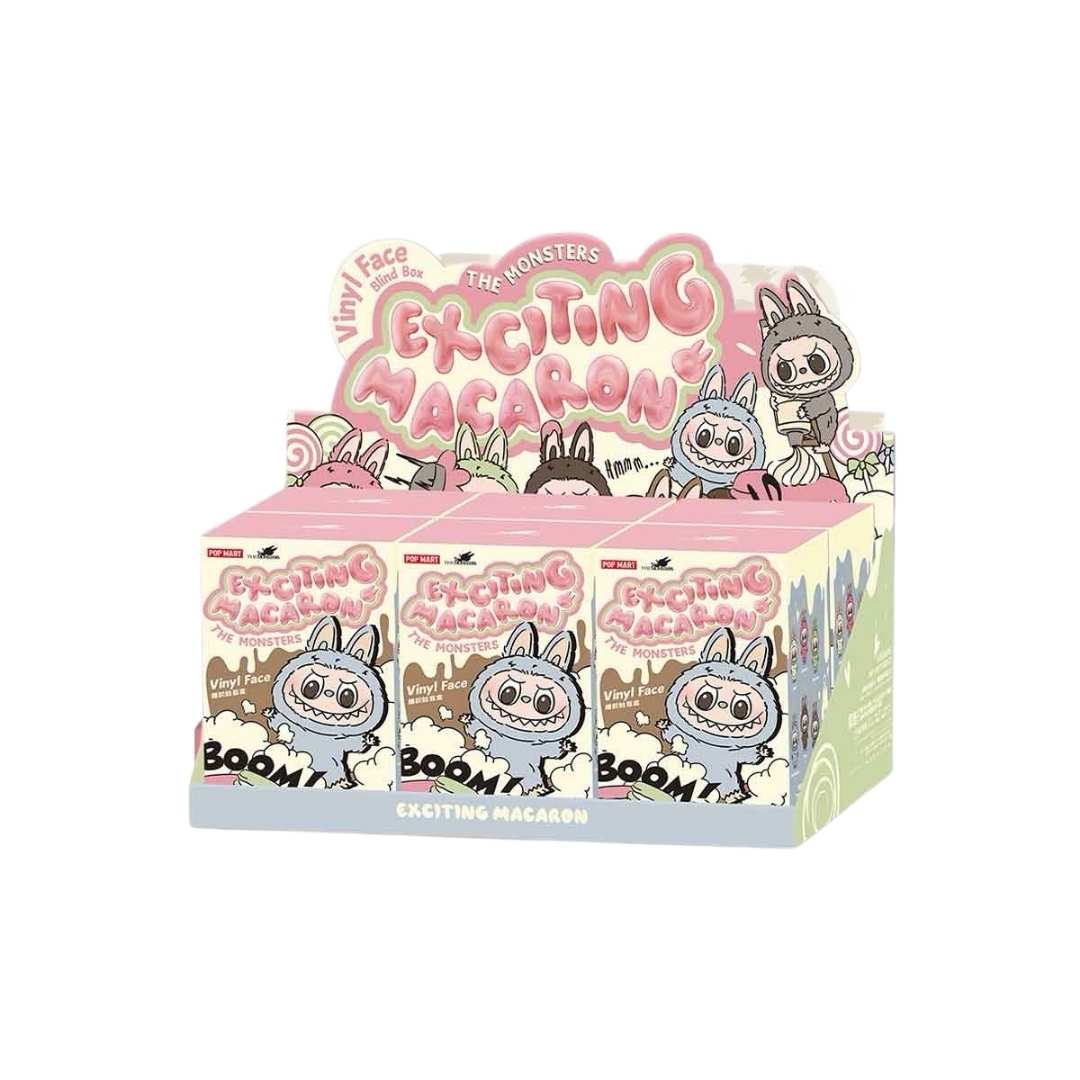 Labubu The Monsters Tasty Macarons Vinyl Face - 6x Blind Box (intero set)