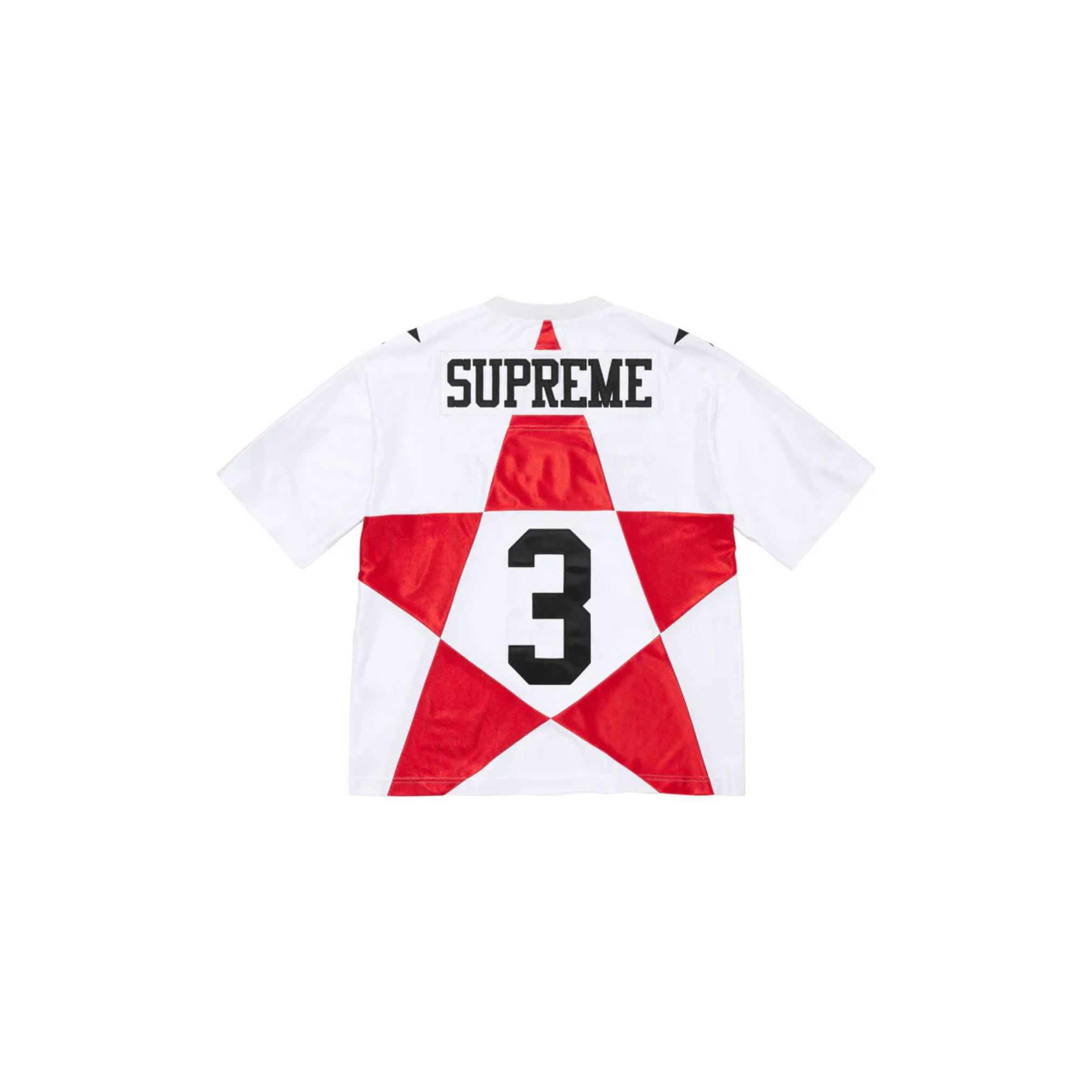 Supreme Star Football Jersey White