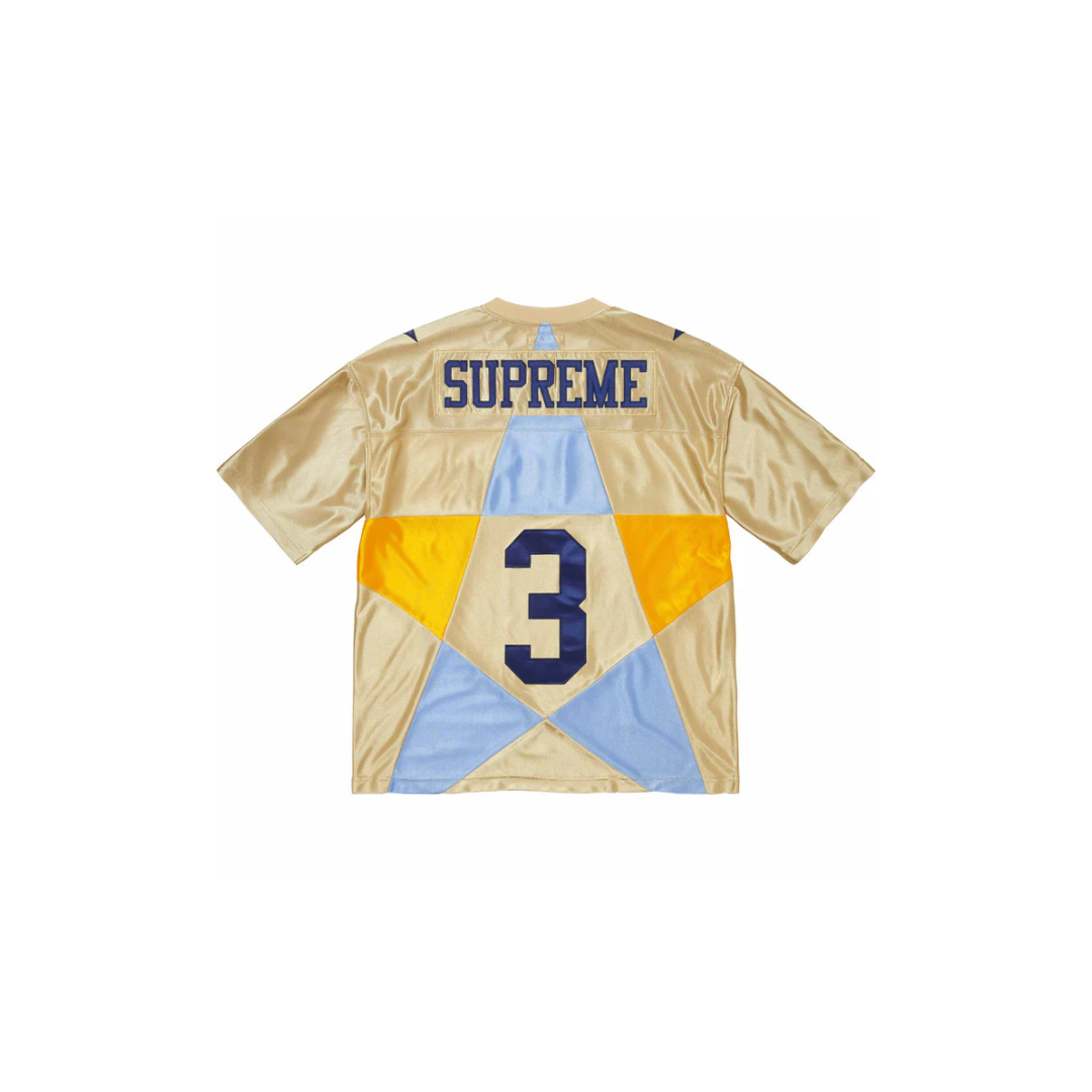 Supreme Star Football Jersey Gold