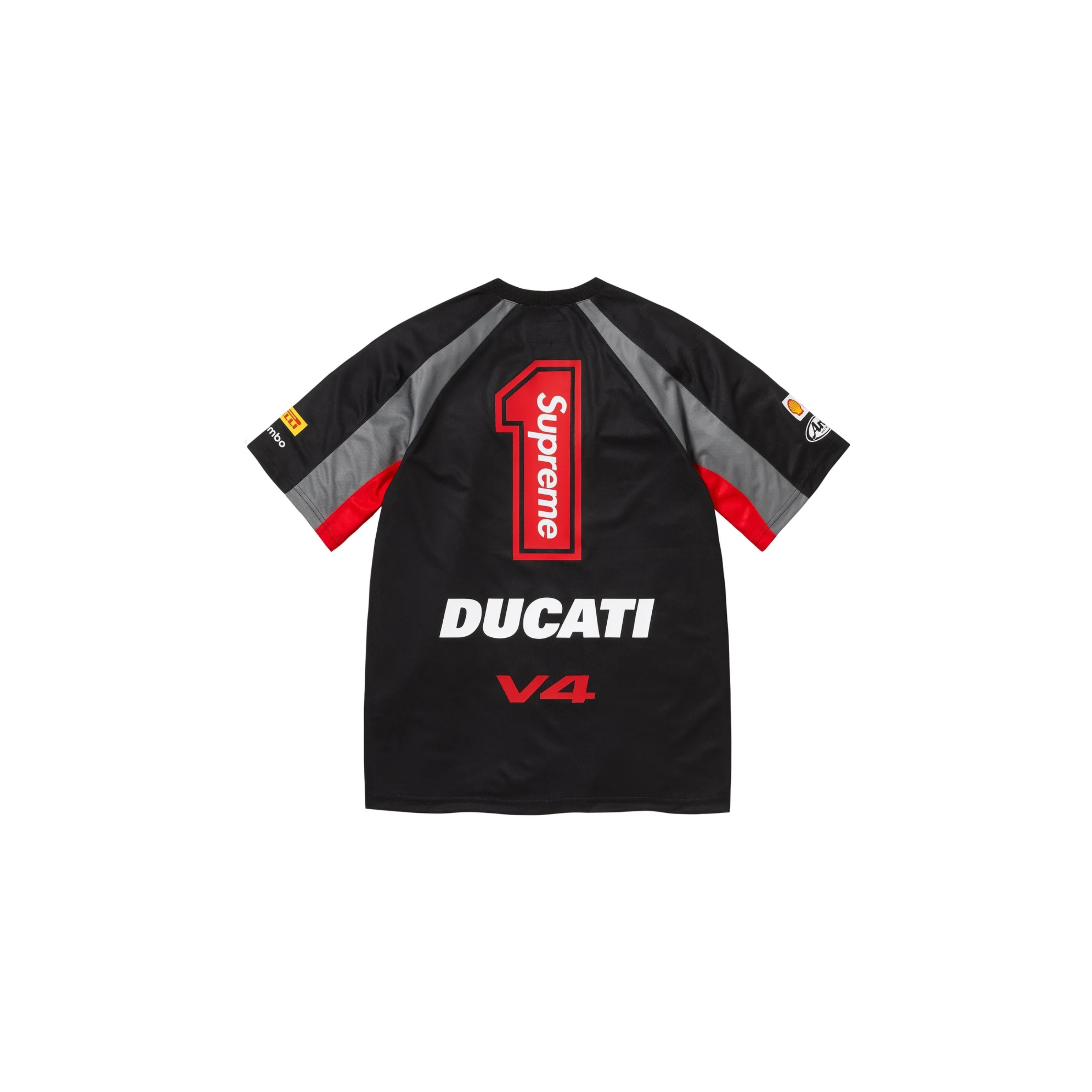 Supreme Ducati Soccer Jersey Black