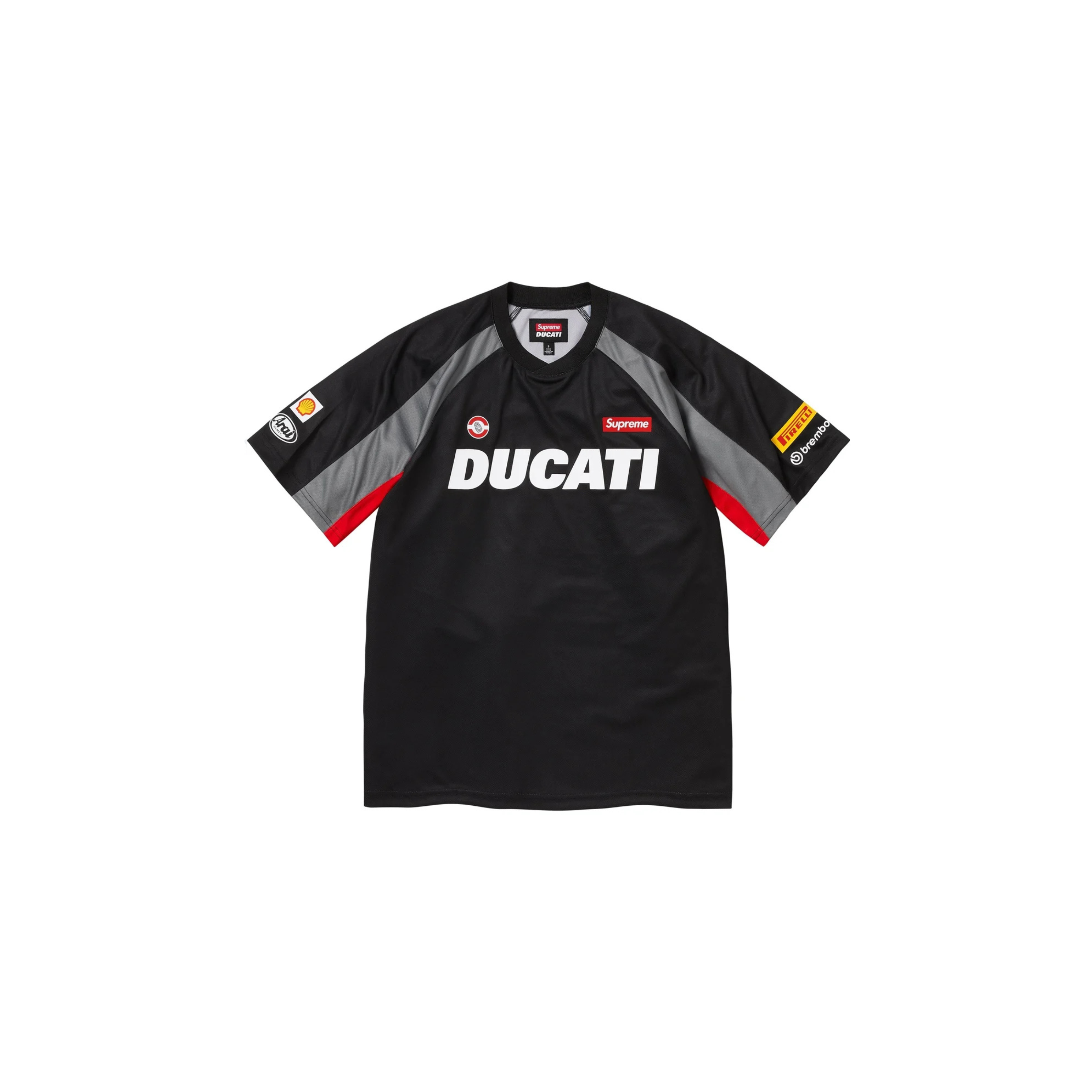 Supreme Ducati Soccer Jersey Black