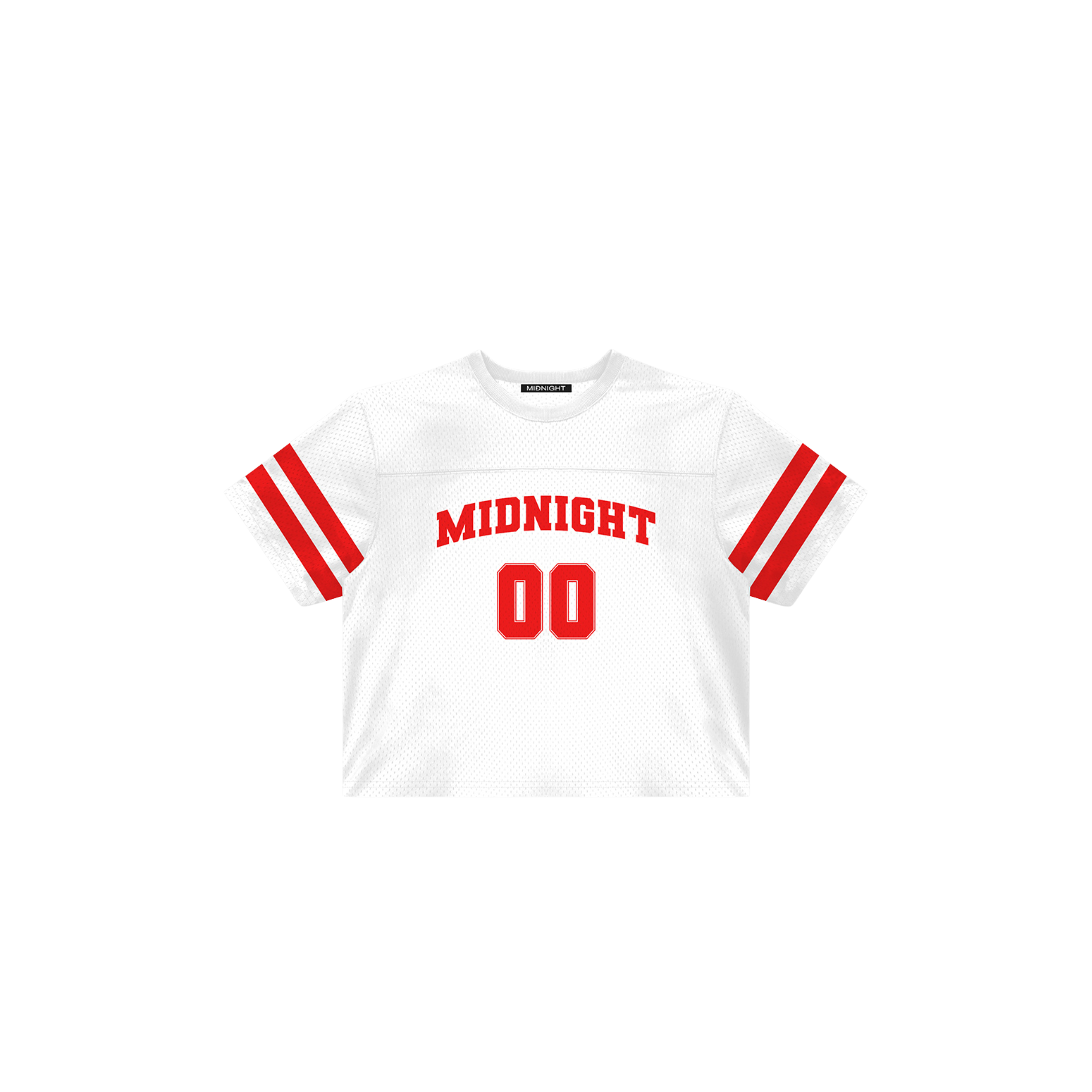 00 Mesh Jersey White Midnight Clothing