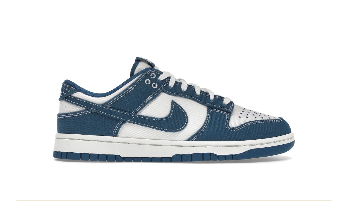 Nike Dunk Low Industrial Blue Sashiko