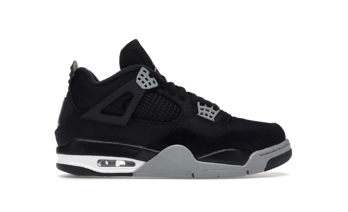 Jordan 4 Retro SE Black Canvas