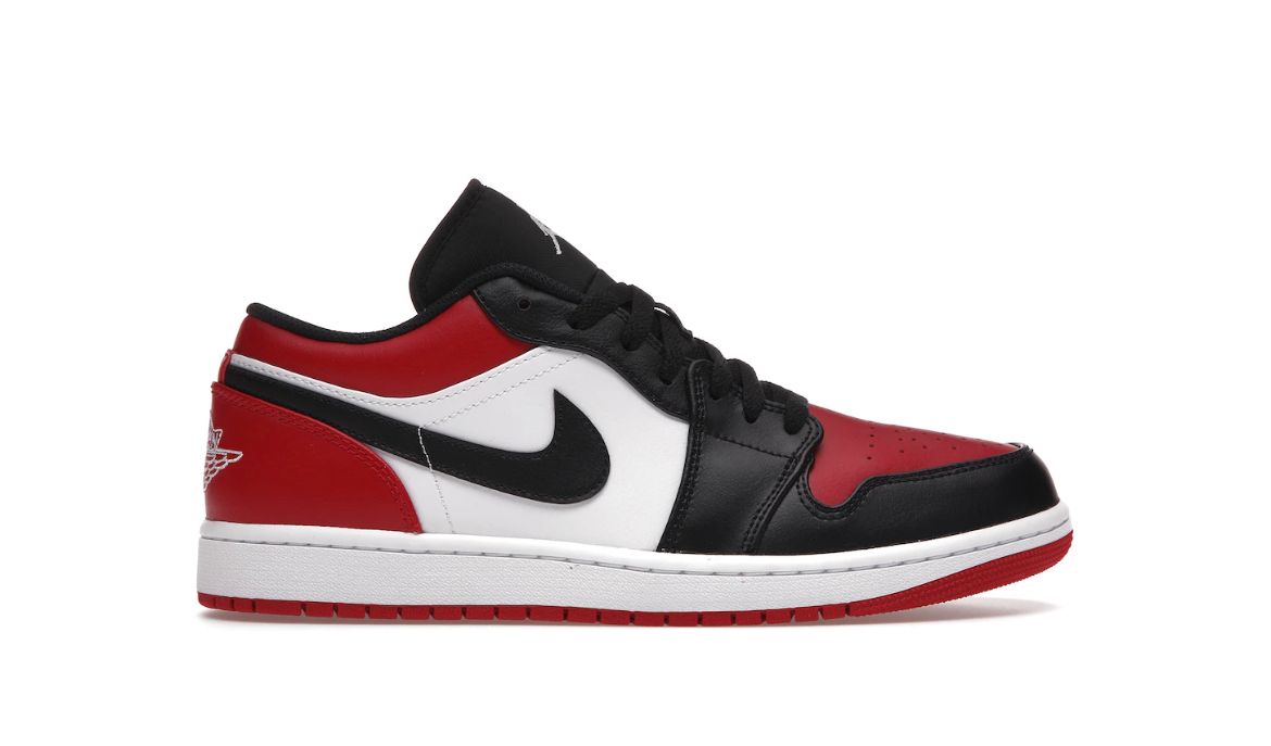 Jordan 1 Low Bred Toe