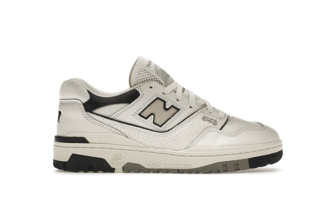 New Balance 550 Cream Black