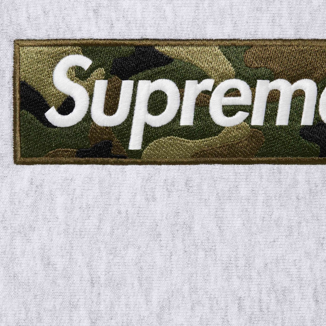 Supreme Box Logo Hoodie Grey FW23